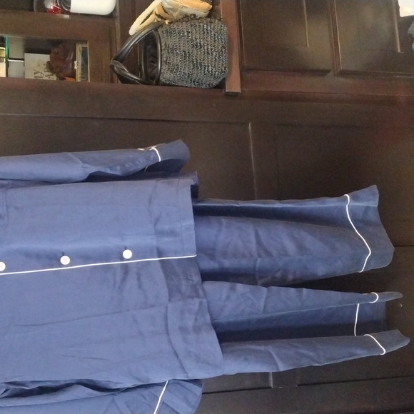 Ralph Lauren Polo silk pajamas xl - Picture 2 of 6